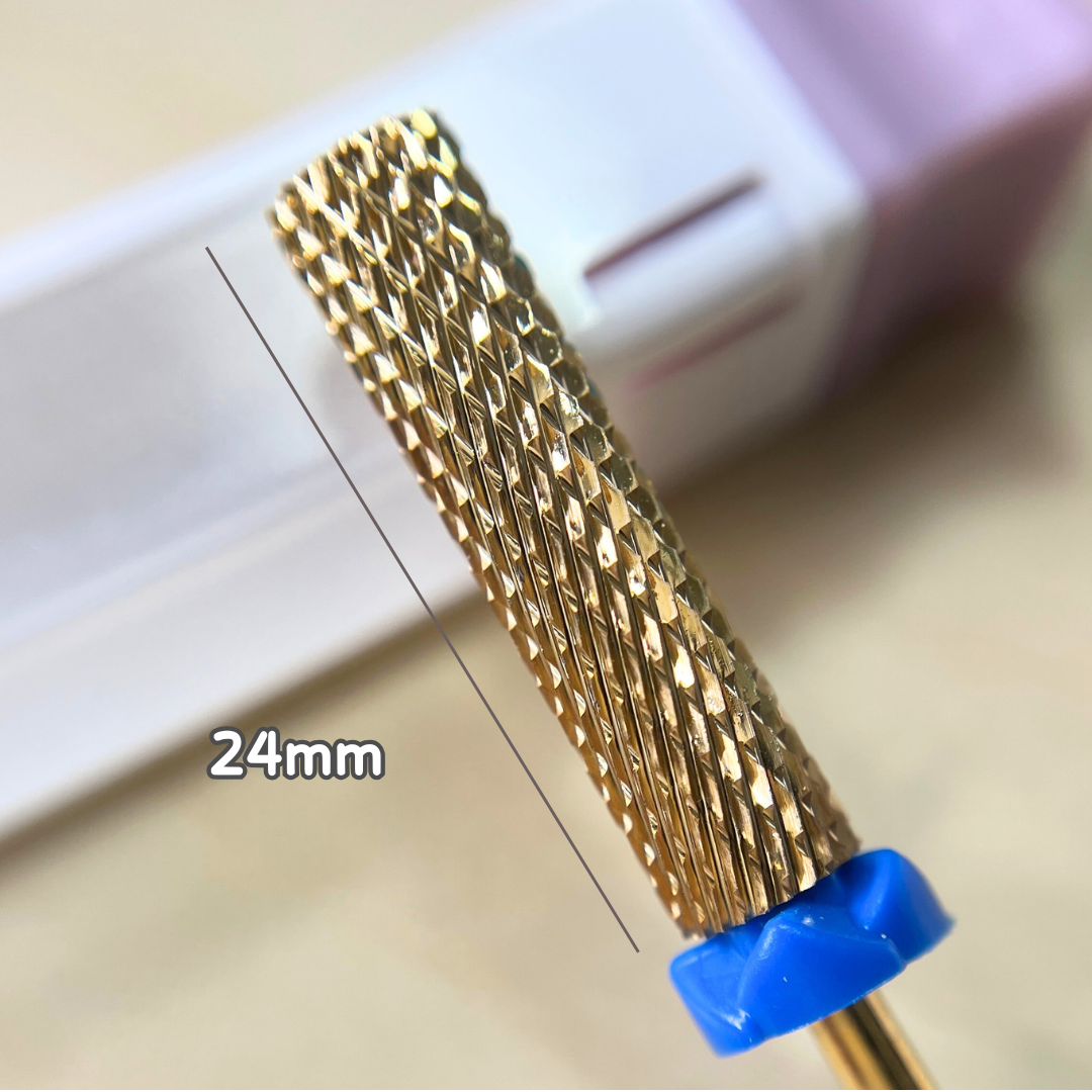 美甲 卸甲磨頭 圓柱鎢鋼加長形 M齒 適合老手的你 卸手卸腳都OK!10225012110