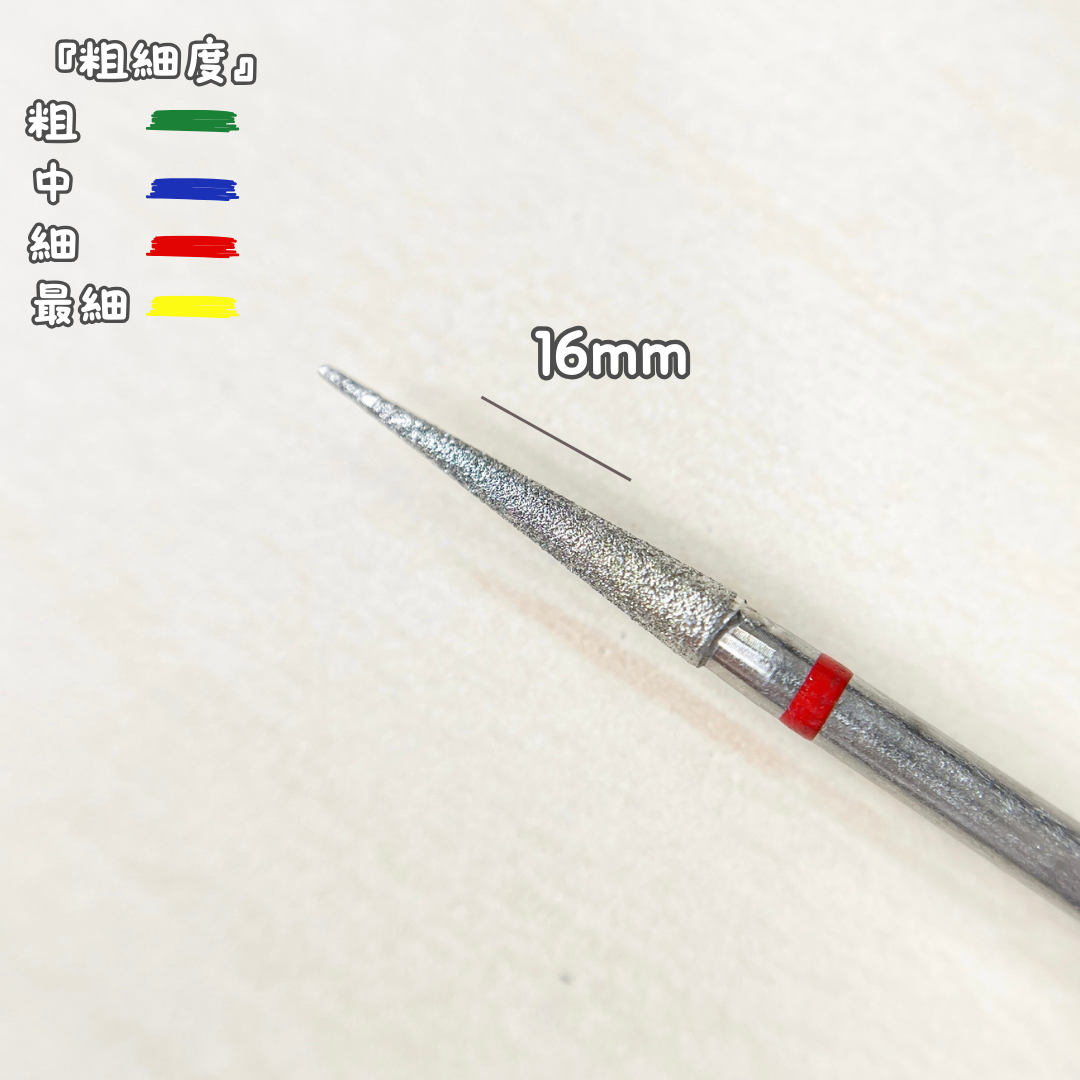 The pointed cone-shaped nail grinding head is the best choice for the small cracks on both sides of the nail! All in stock!