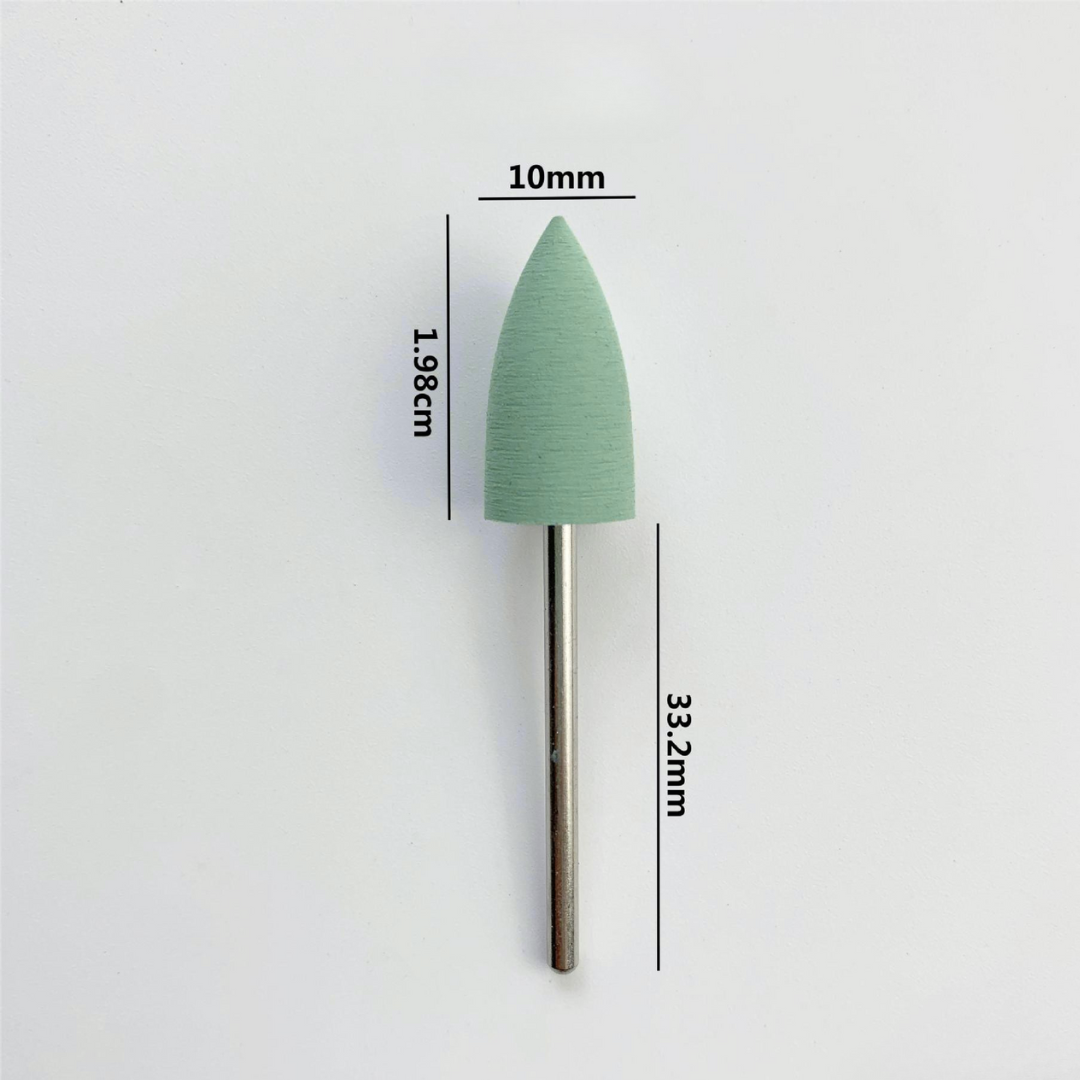 矽膠磨頭 平滑第一指關節 提高客單價❤️ 大尖頭款 10325012101-2