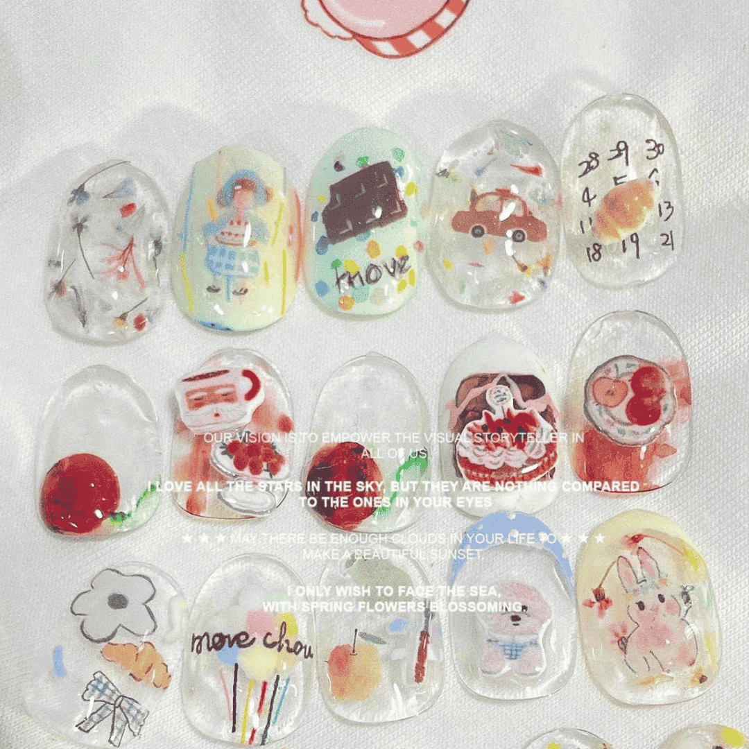 聖誕節 美甲飾品 塑膠裝飾片 可愛聖誕樹🎄蛋糕🍰 加上封層就是一個精緻小飾品❤️25102009