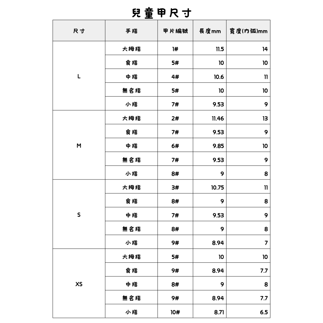 現貨M 兒童穿戴甲 美甲師手作 三色吐司可愛飾品甲 適合你家繽紛的小公主👑