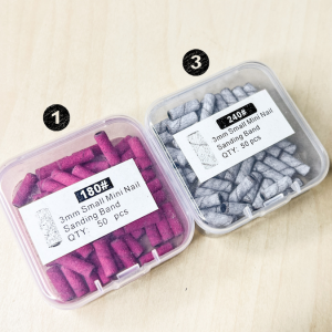 美甲 迷你砂圈 前置好用 省時間 可代替磨棒