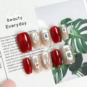 現貨嚴選穿戴甲 現貨24H出 過年打麻將必備短梯甲