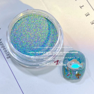 韓系美甲飾品素材 砂糖粉 可直接混合功能膠當重點造型使用喔