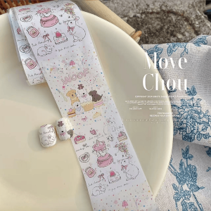 韓系美甲素材 ins韓風 轉印貼 🎂生日狗狗🐶 輕鬆擁有手繪風格