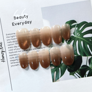 ✨NEW IN ✨冰美式 漸層貓眼 質感咖色系穿戴甲