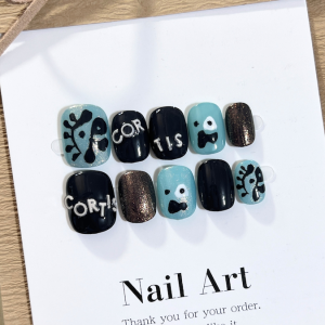 ✨NEW IN ✨ CORTIS 塗鴉穿戴甲 美甲師手作款 現貨M號